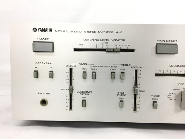 YAMAHA ヤマハ プリメインアンプ A-8【ジャンク品】 ,□こちら送料は