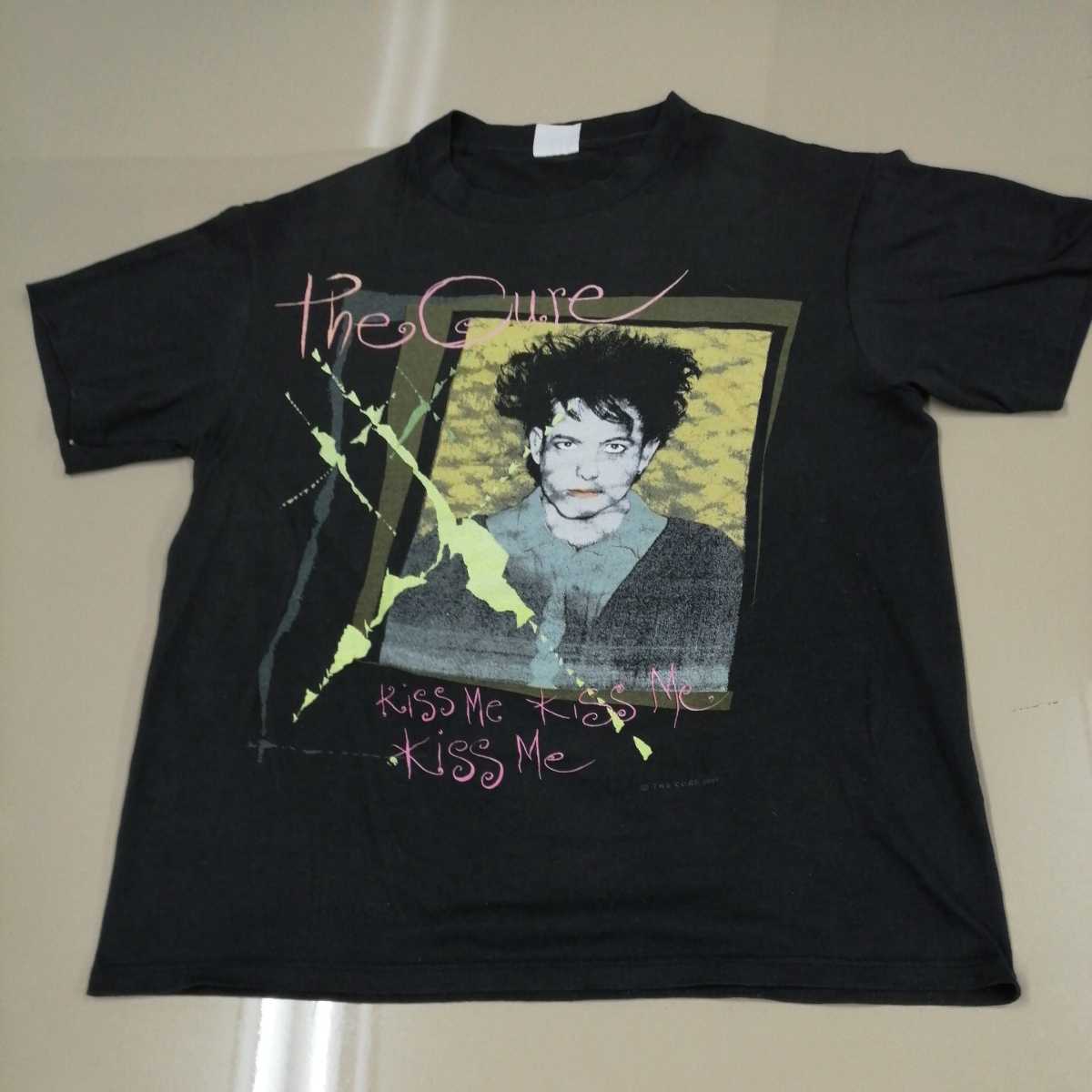 【お得，高品質】 B04 バンドTシャツ キュアー キスミーキスミーキスミー ワールドツアー cure vintage シングルステッチ ヴィンテージ(Tシャツ)｜売買されたオークション情報、yahooの商品情報をアーカイブ公開 - Tシャツ