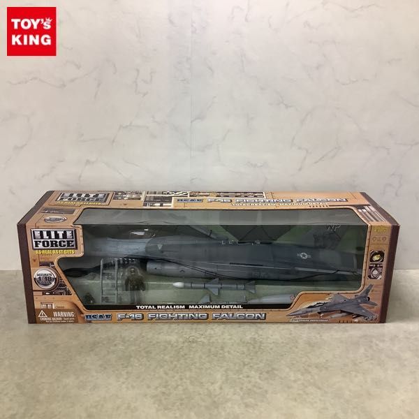 1円～ 同梱不可 □ 未開封 BBI ELITE FORCE 1/18 USAF F-16