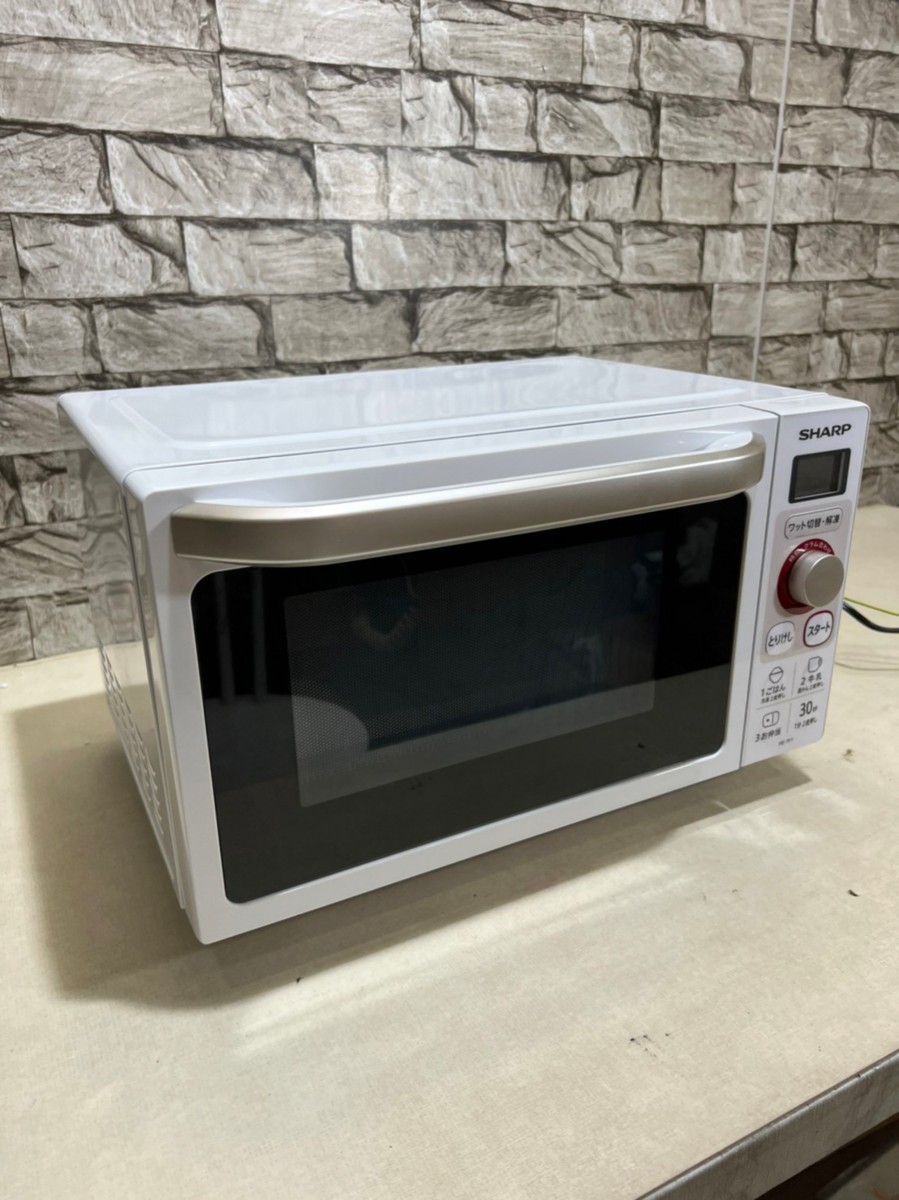 11/10SHARP 電子レンジ RE-TF1-W 2020年製 公式 電子レンジ RE-TF1-W
