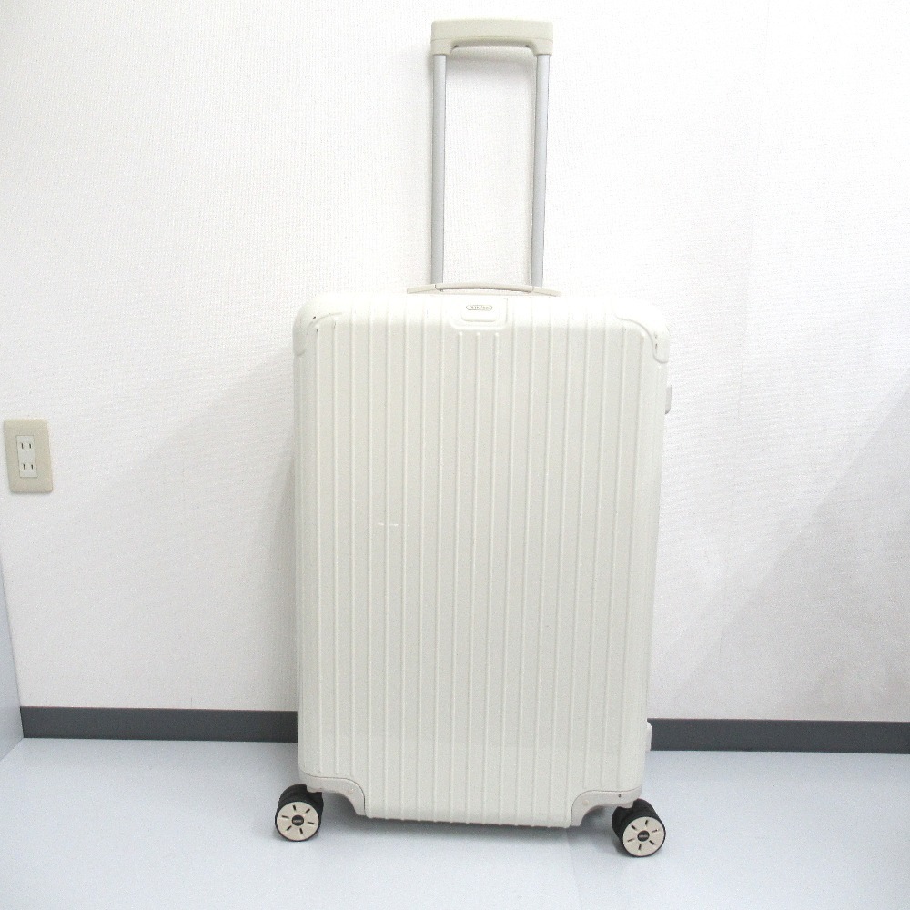 Ot950262 リモワ RIMOWA サルサ スーツケース ホワイト 中古(リモワ 