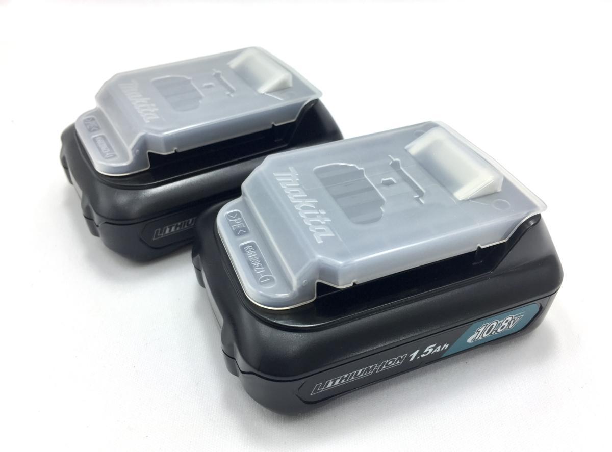 マキタ 10.8V BL1015 リチウムイオンバッテリー 1.5Ah 純正 2個セット 