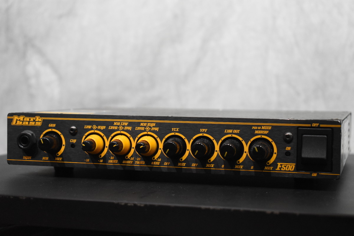 MARKBASS マークベース F500 ベースアンプ ヘッドアンプ(ヘッドアンプ 