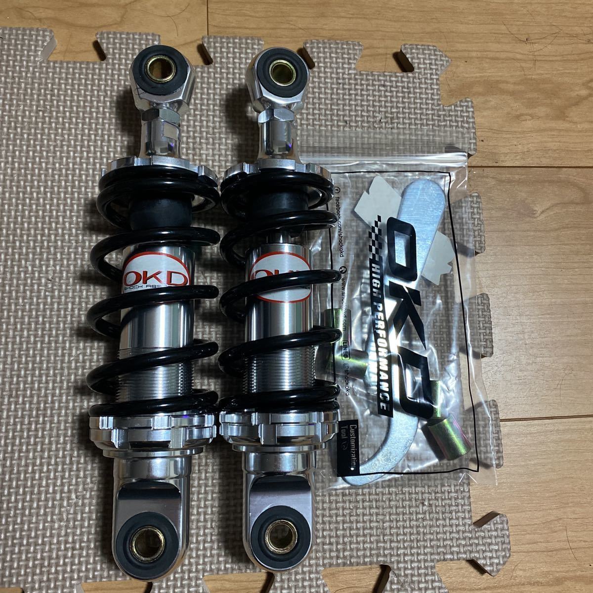 OKD リアサス 超ショート加工品 230mm モンキー シャリー ダックス OKD