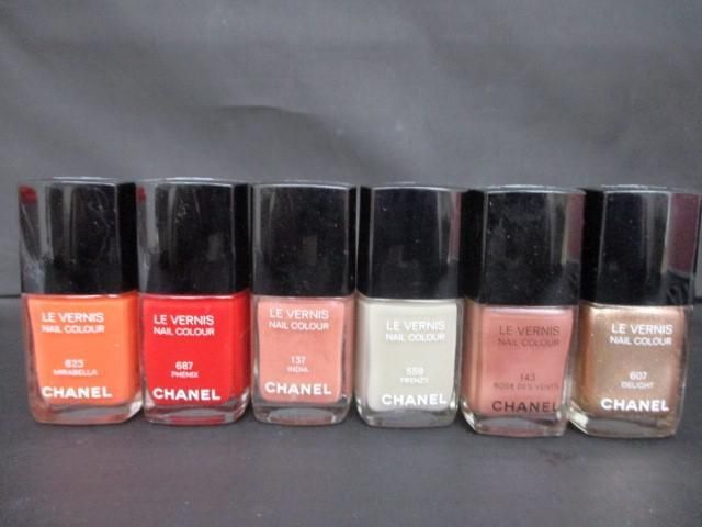 中古 シャネル CHANEL ヴェルニ 137/143/559/607/623/687 6点 ネイル