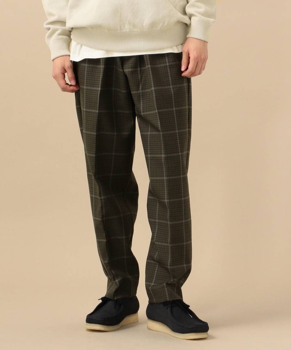 Ships スラックス イージー パンツ シップス グリーン オリーブ チェック 緑 ズボン メンズ サイズ L カーキ モス 男 春夏 秋冬 上品 Lサイズ 売買されたオークション情報 Yahooの商品情報をアーカイブ公開 オークファン Aucfan Com