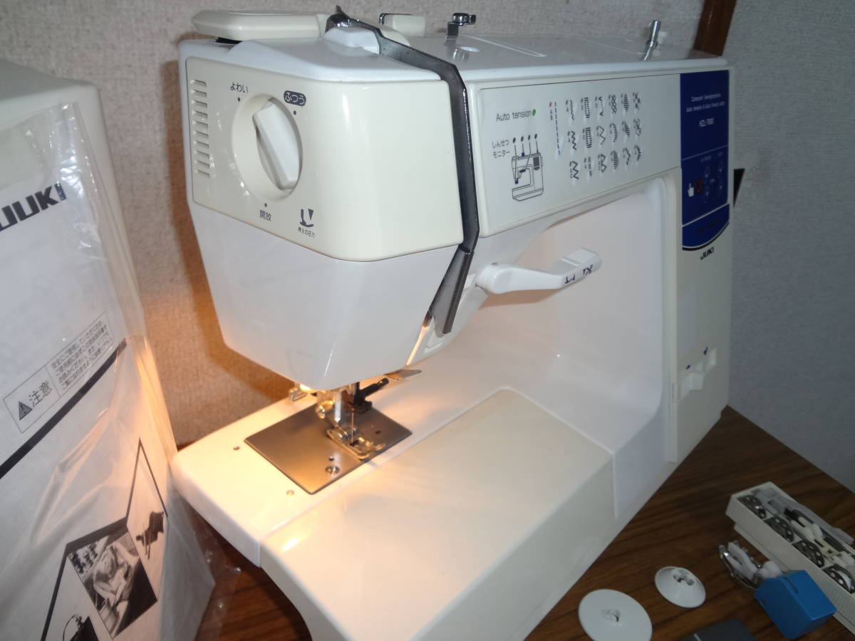◇40 JUKI ジューキ CPミシン THE MISIN HZL-7800☆自動糸切 整備済