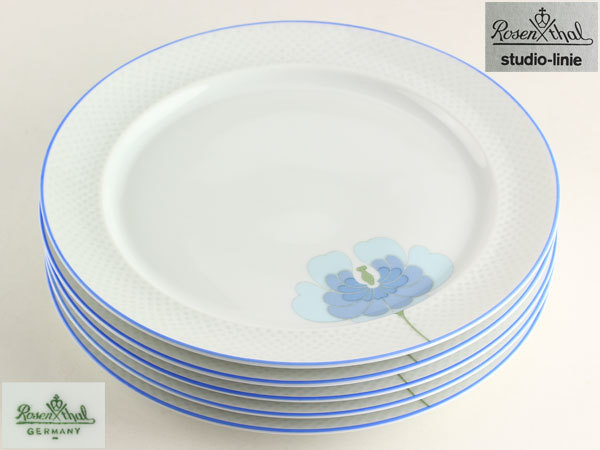 100%新品，高品質 洋食器 Rosenthal ローゼンタール プレート 5客 共箱 D1119(ローゼンタール)｜売買されたオークション情報、yahooの商品情報をアーカイブ公開 - オークファン ローゼンタール