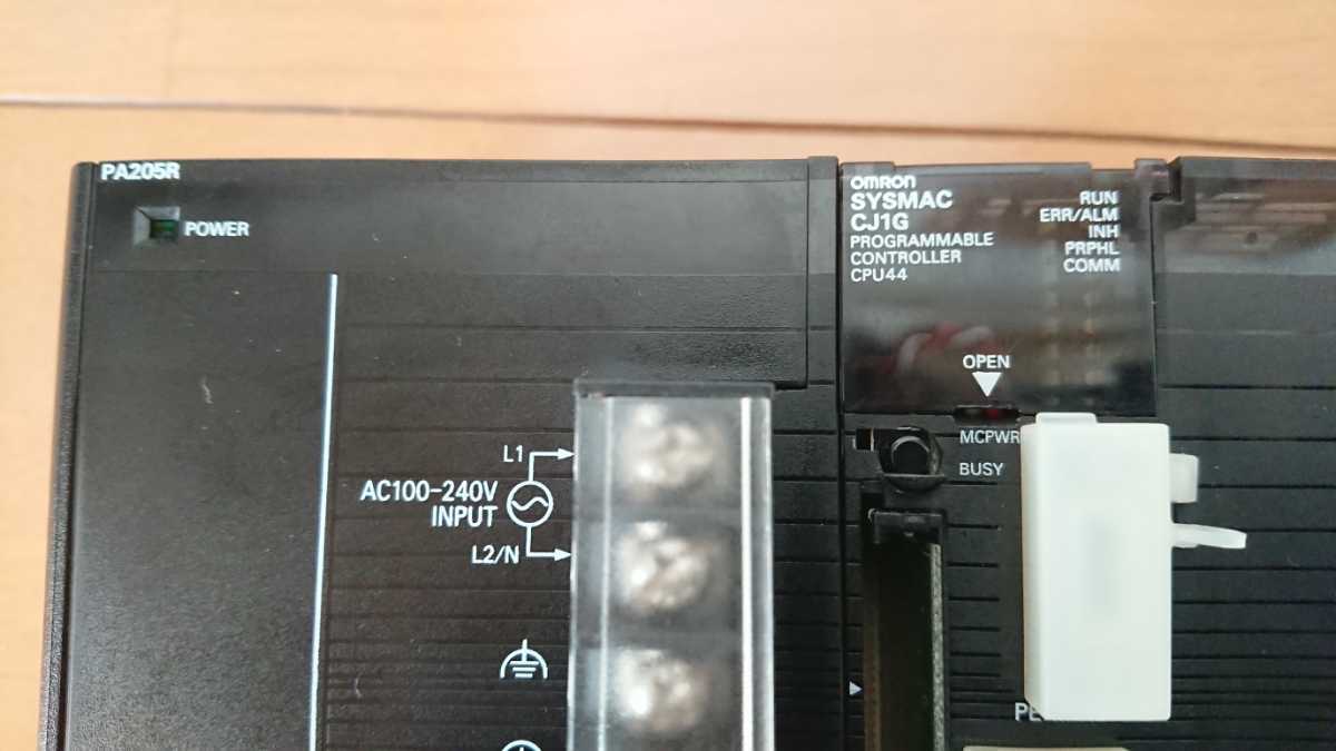 CJ1G-CPU44H PLC Omron OMRON | - CPU ArtisanTG™ CPU) CJ1G-CPU44 (SYSMAC CJ1GCPU44H Unit, 0 Blocks CJ1W-PA202