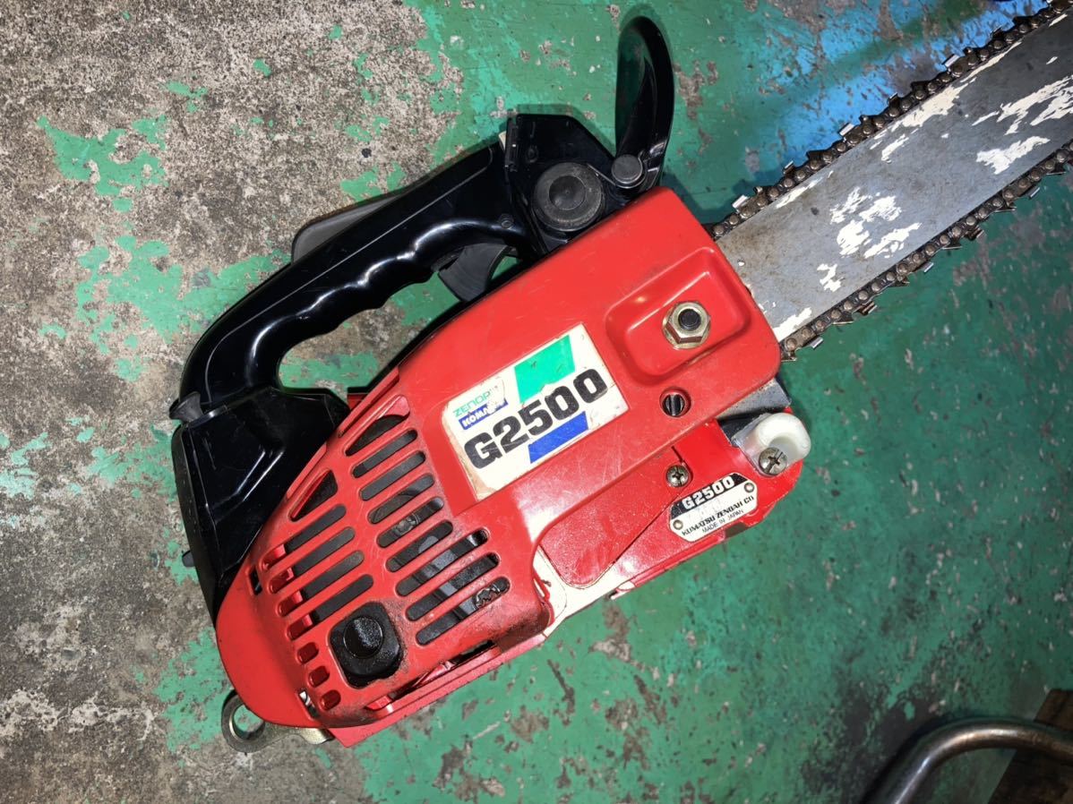 ゼノアG2500EZチェンソー(10inバー)整備済み中古です。