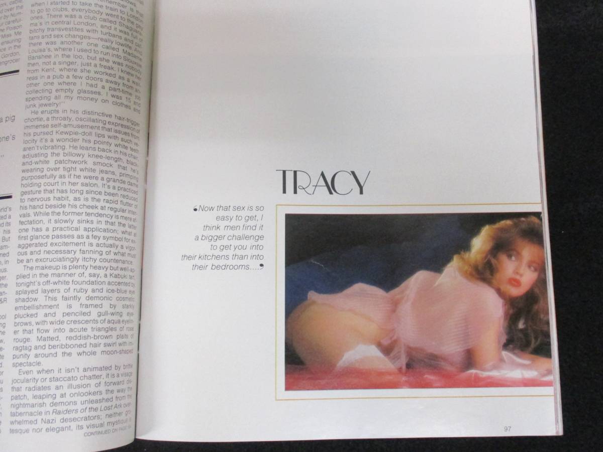 今日知ったんだけど、Traci Lordsって1984年のPenthouseに未成年で出て