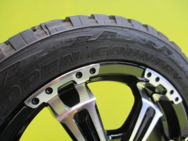 バリ溝中古タイヤ 新品アルミ 4本 165/60R15 トーヨー オープン 