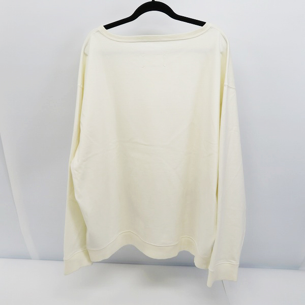 48新品68%of メゾンマルジェラ オーバーサイズ スウェット シャツ 19SS 