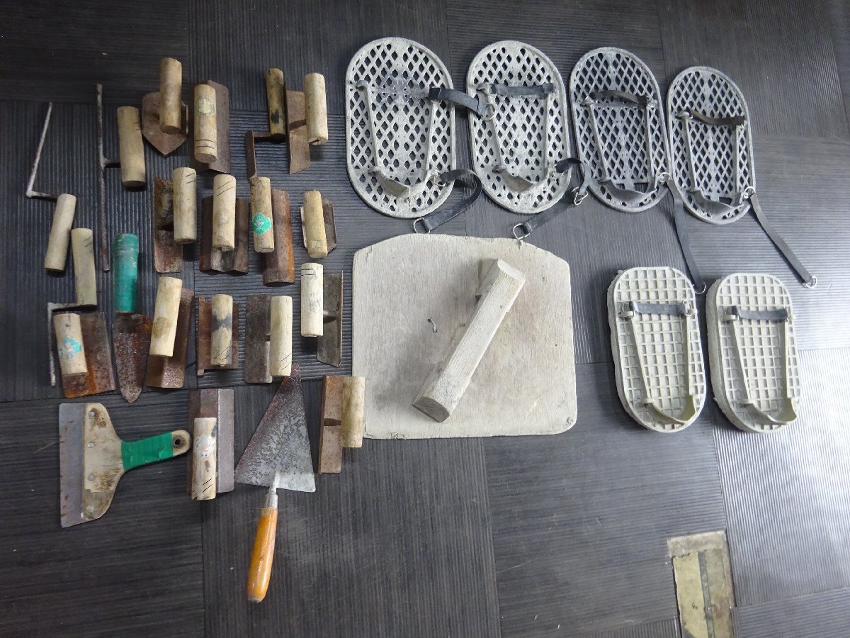 品 左官屋さん まとめてセット トモサダ スパイクスリッパー コテ 鏝 大量まとめて いろいろセット 領収書対応 左官道具 売買されたオークション情報 Yahooの商品情報をアーカイブ公開 オークファン Aucfan Com