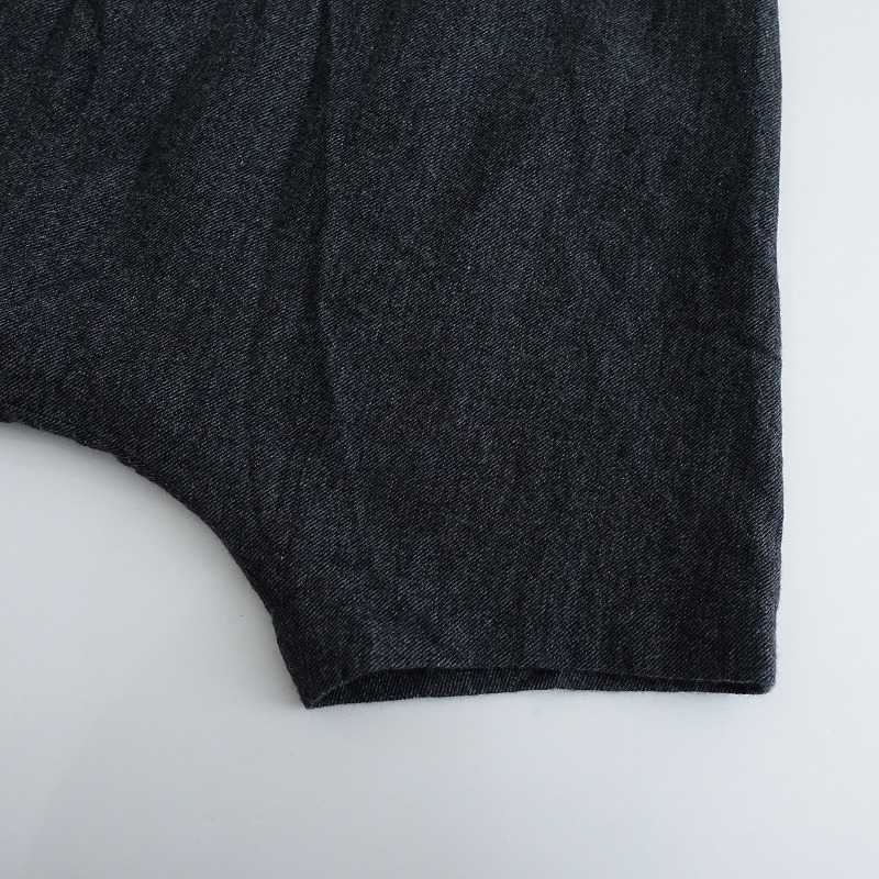 ■中川政七商店 *ウール混サルエルパンツ*毛混厚手起毛ツイルワイドイージー総ゴムトラウザーズボトムスミクスダークグレー0422【41D22】 ニットを纏う｜工芸・暮らし・贈りもの｜中川政七商店オンラインショップ 冬の定番ボトムス｜工芸・暮らし・贈りもの｜中川政七商店オンライン 一着」中川政七商店のメンズライン｜工芸・暮らし・贈りもの｜中川政七