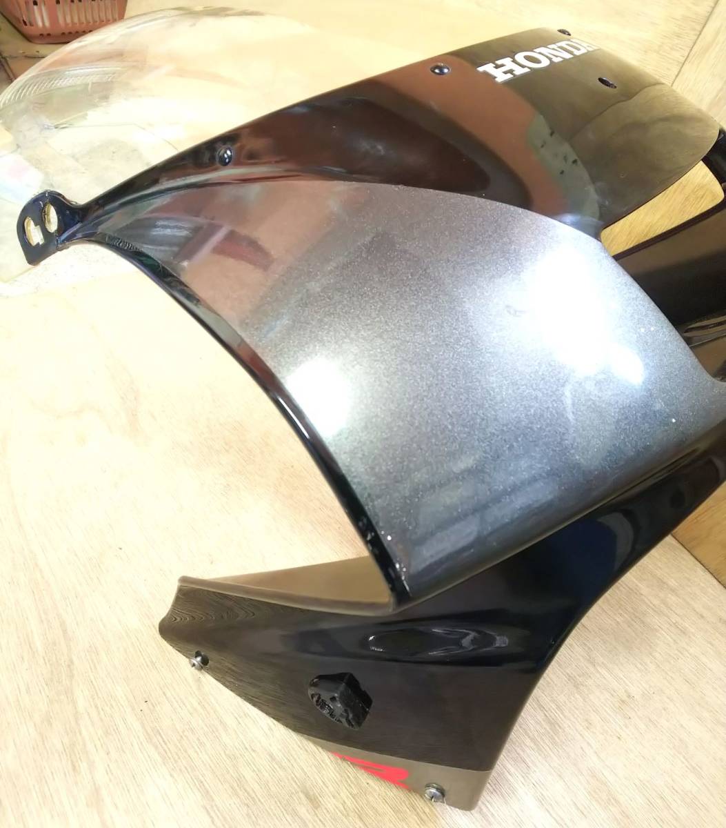 HONDA NSR250R MC21 純正アッパーカウル&フロントフェンダー NSR250R MC21純正アッパーカウル（黒）(フロント)｜売買された