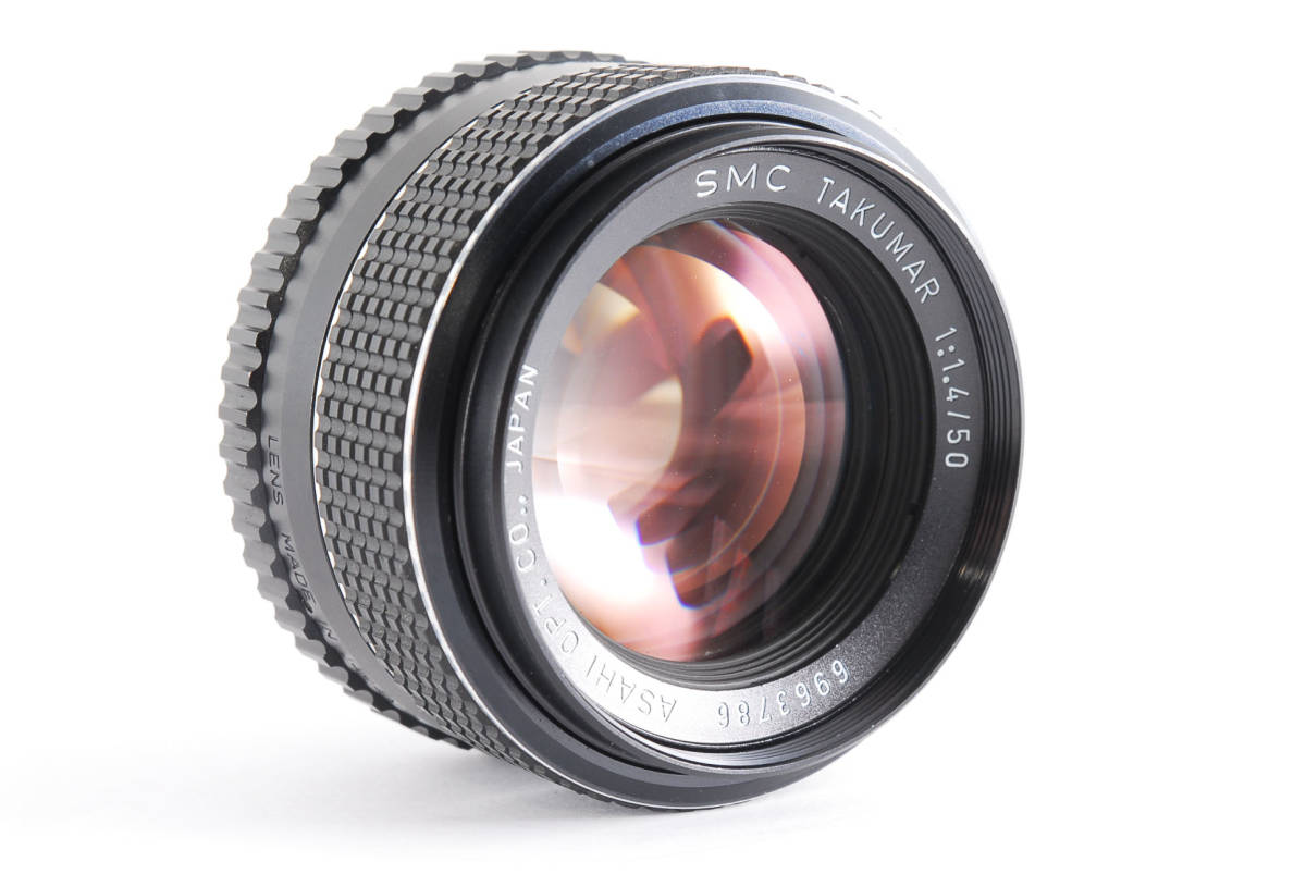 ☆実用美品☆ペンタックス PENTAX SMC TAKUMAR 50mm f1.4 ☆動作OK☆#