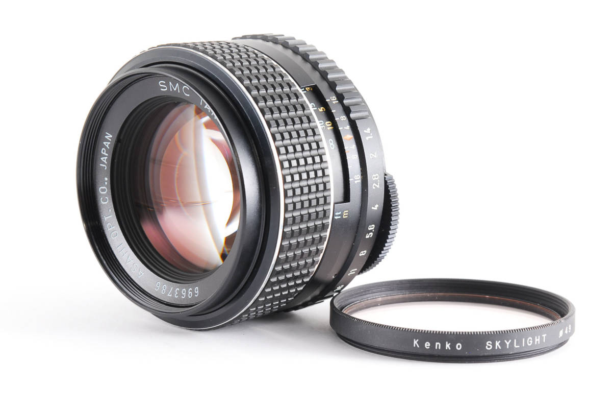 ☆実用美品☆ペンタックス PENTAX SMC TAKUMAR 50mm f1.4 ☆動作OK☆#