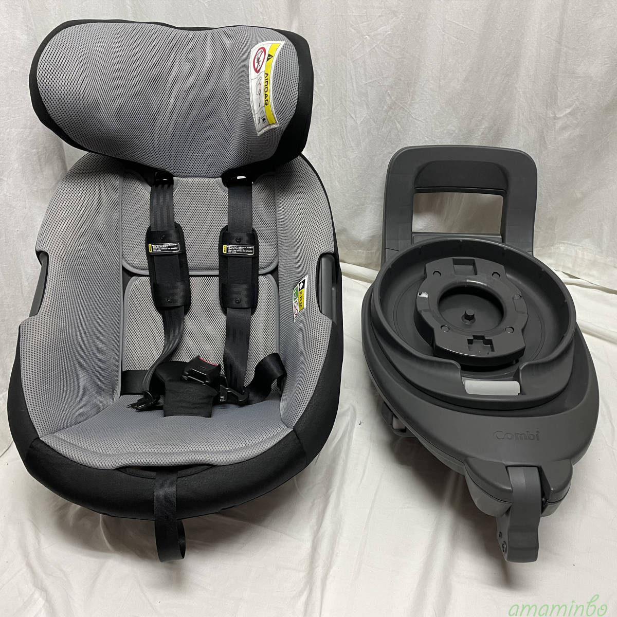 送料無料☆超美品☆ コンビ THE S Air ISOFIX エッグショック ZA combi 