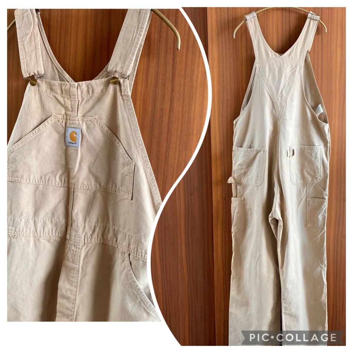 80sビンテージ カーハート CARHARTT オーバーオール USA製 □1980年代 
