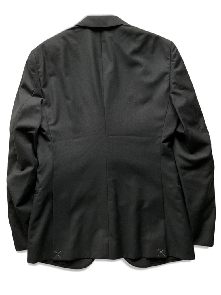 最上級黒タグ ジョルジオアルマーニ 極上シルク混 極美品オシリスの