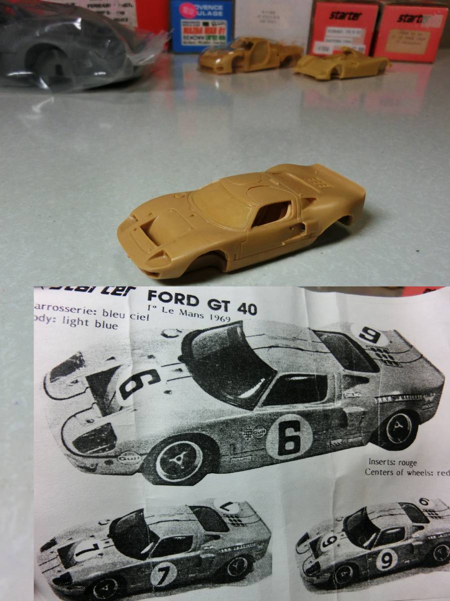 おもちゃ ラクーンオート特注製作 フォード GT40 LM69 優勝車 No.6