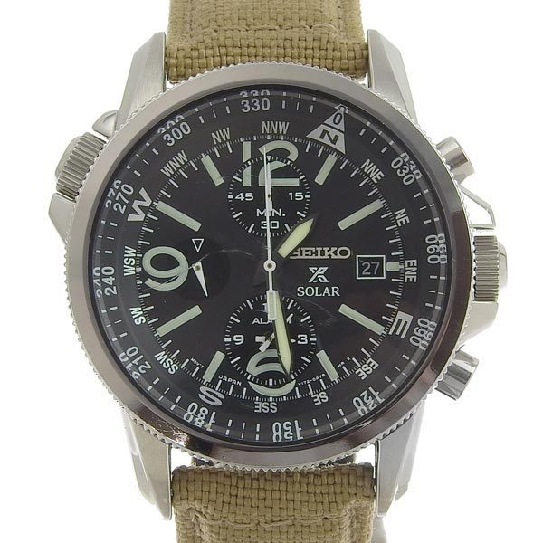 1円☆03楽市☆ SEIKO セイコー プロスペックス メンズ ソーラー 腕時計