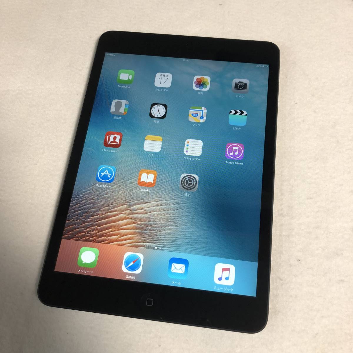 美品】iPad mini 第1世代 16GB Wi-Fi＋Cellular［MD540J/A］ブラック
