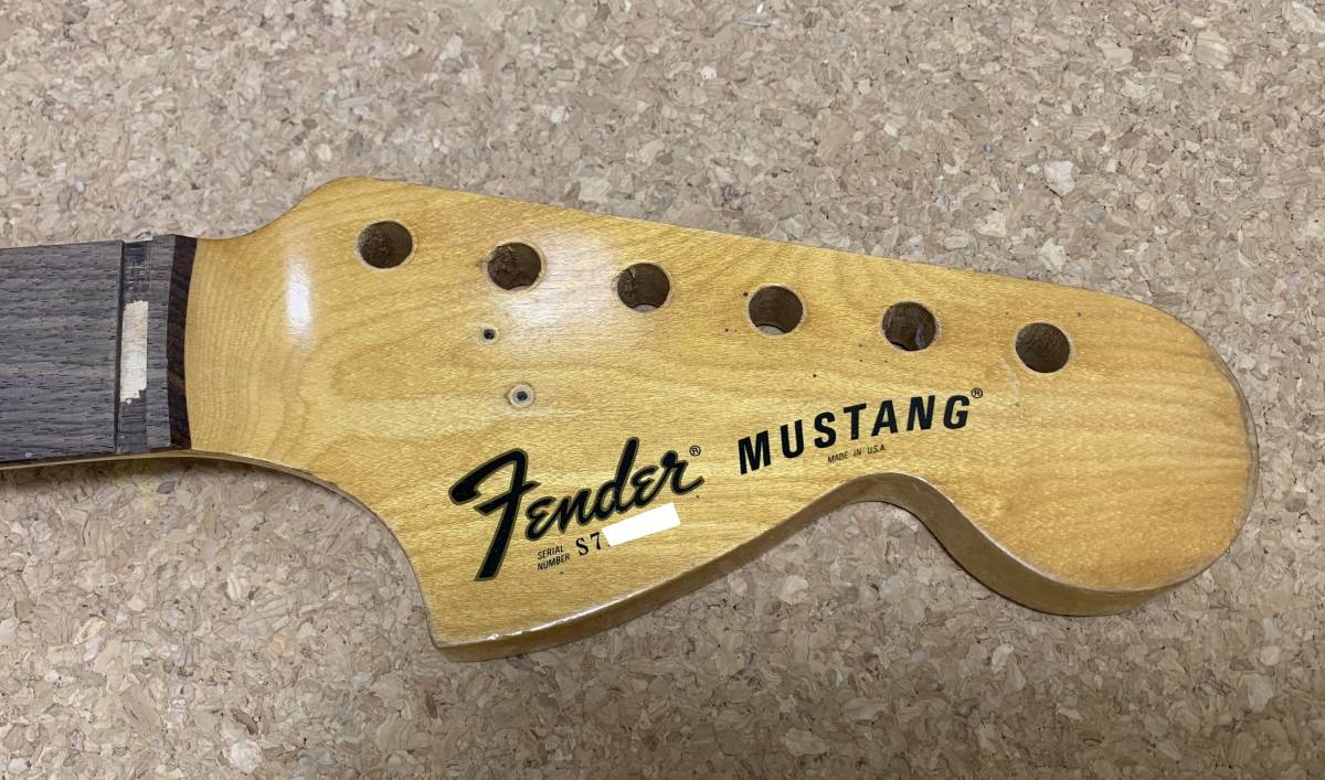 Fender Mustang USA 1977年製 0 - ムスタング Natural 1977中古品現物