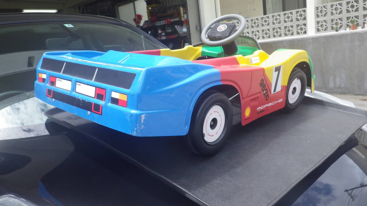 ◇希少トシマ レーシングポルシェ962C ペダルカー(乗用玩具)｜売買され