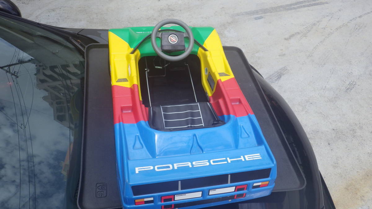◇希少トシマ レーシングポルシェ962C ペダルカー(乗用玩具)｜売買され