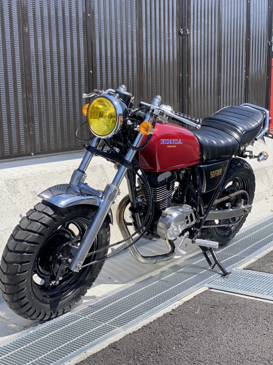 値下げしました ホンダエイプ50 ヨンフォア仕様 原付 ホンダ エイプ50 エイプ100 ヨンフォア カスタム CB400FOUR cb400four