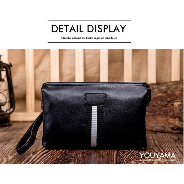 メンズ セカンドバッグ ハンドバッグ バッグ 手持ち PU クラッチ レザー pu クラッチバッグ メンズバッグ Whatna かばん 通販 新作 小さめ