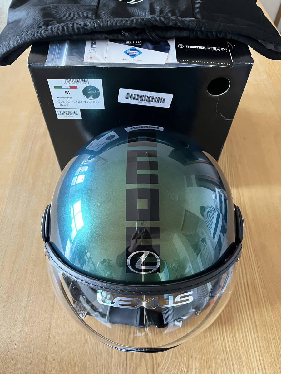 MOMO DESIGN FIGHTER モモデザイン FGTR ジェットヘルメット Mサイズ 