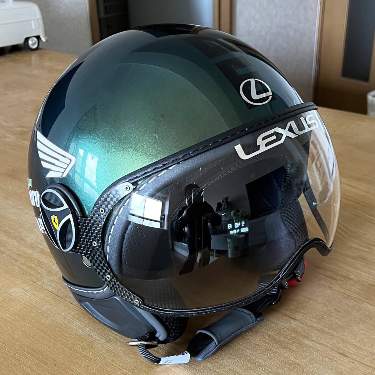 MOMO DESIGN FIGHTER モモデザイン FGTR ジェットヘルメット Mサイズ