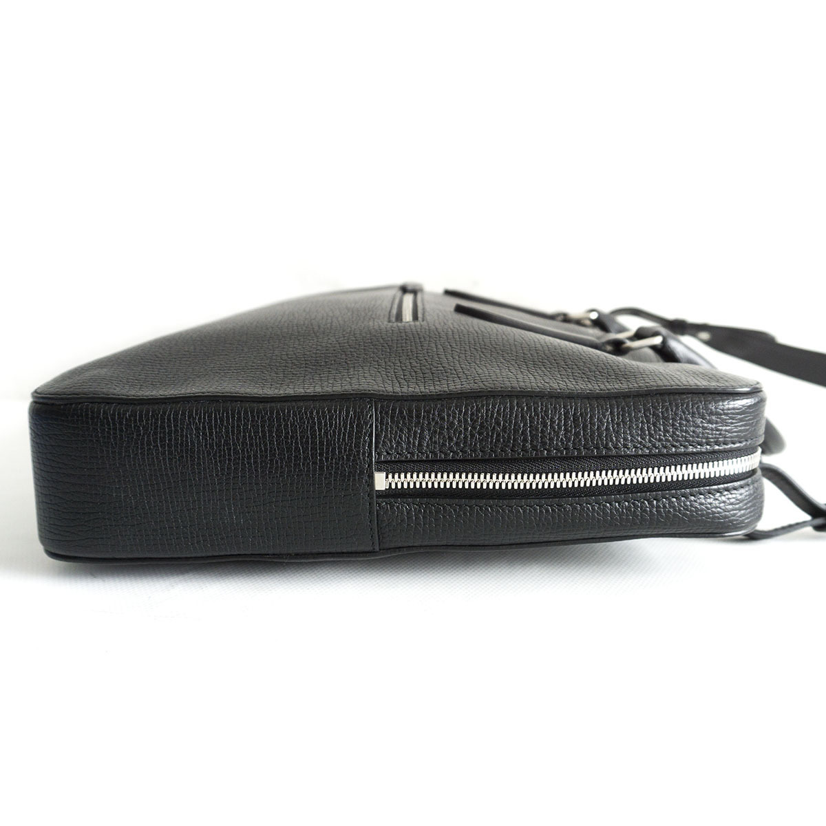 スマイソン ビジネスバッグ レザー ブラック 良品☆ SMYTHSON ビジネス 