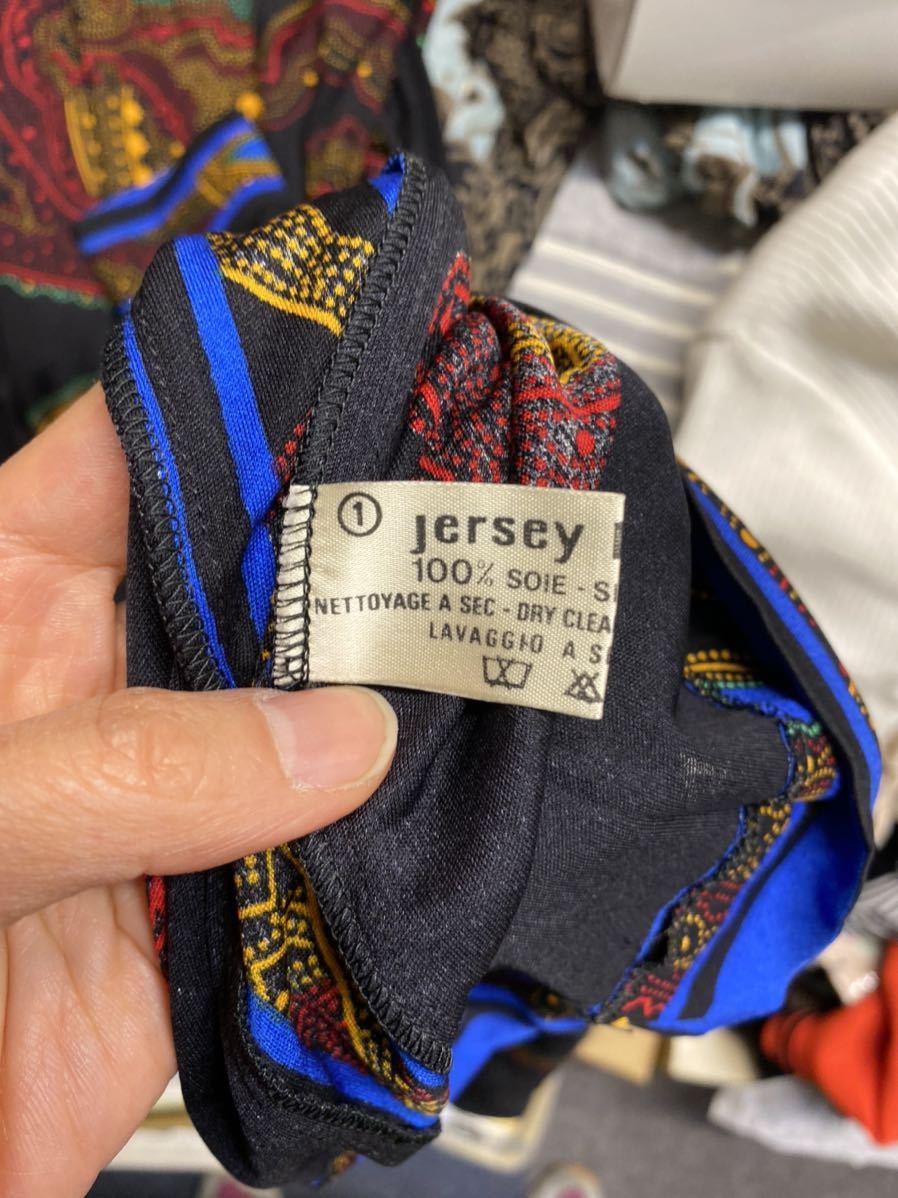 オナール ［ LEONARD ］ フランス製 ロング ワンピース Jersey mikado