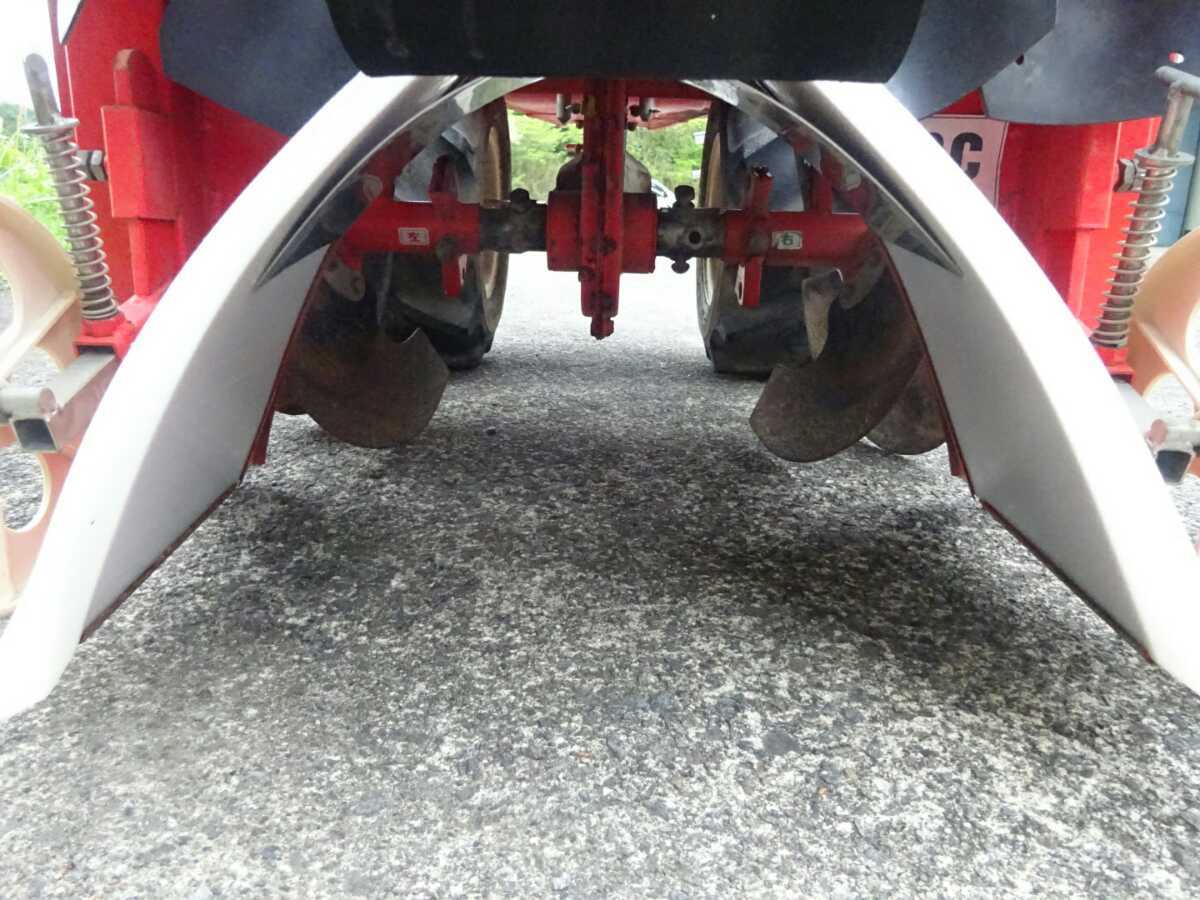 ☆宮崎発☆ シバウラ マルチ管理機 KJ752 ビニール張り 畝立て機 (車体