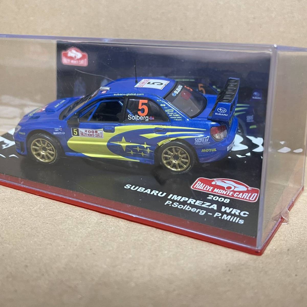 1/43 スバル インプレッサ WRC 2008 ラリーモンテカルロ #5 P 