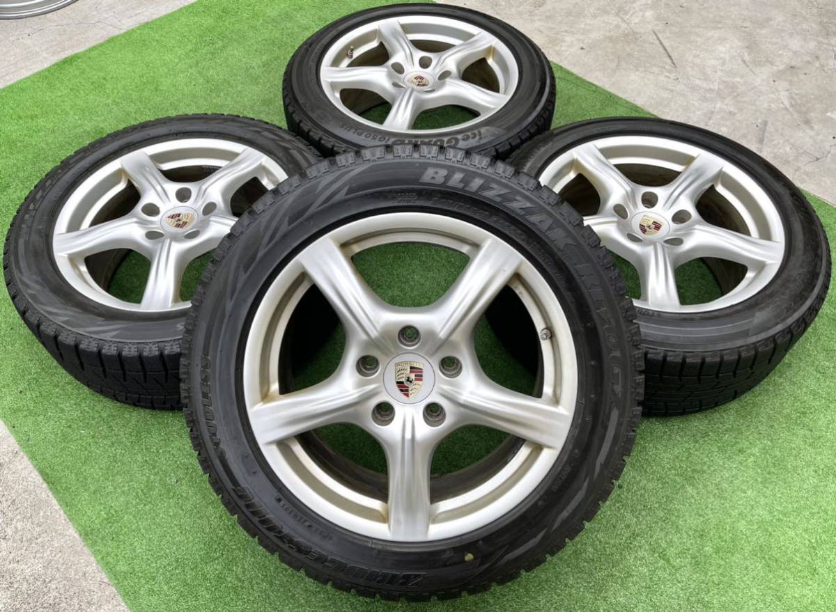 ポルシェ 970 パナメーラ 純正 18インチ アルミホイール & BRIDGESTONE