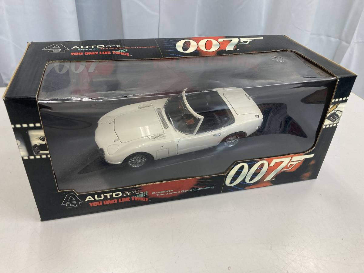 激レア 品 AUTOart 1/18 TOYOTA 2000GT 007 ジェームズボンド 