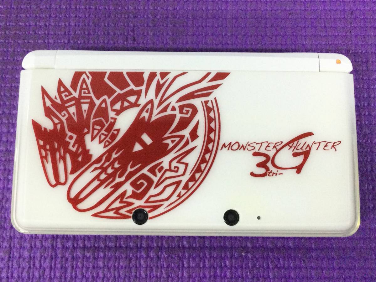 GF5766/60/700】動作確認済☆Nintendo 3DS☆モンハン3Gモデル☆任天堂  