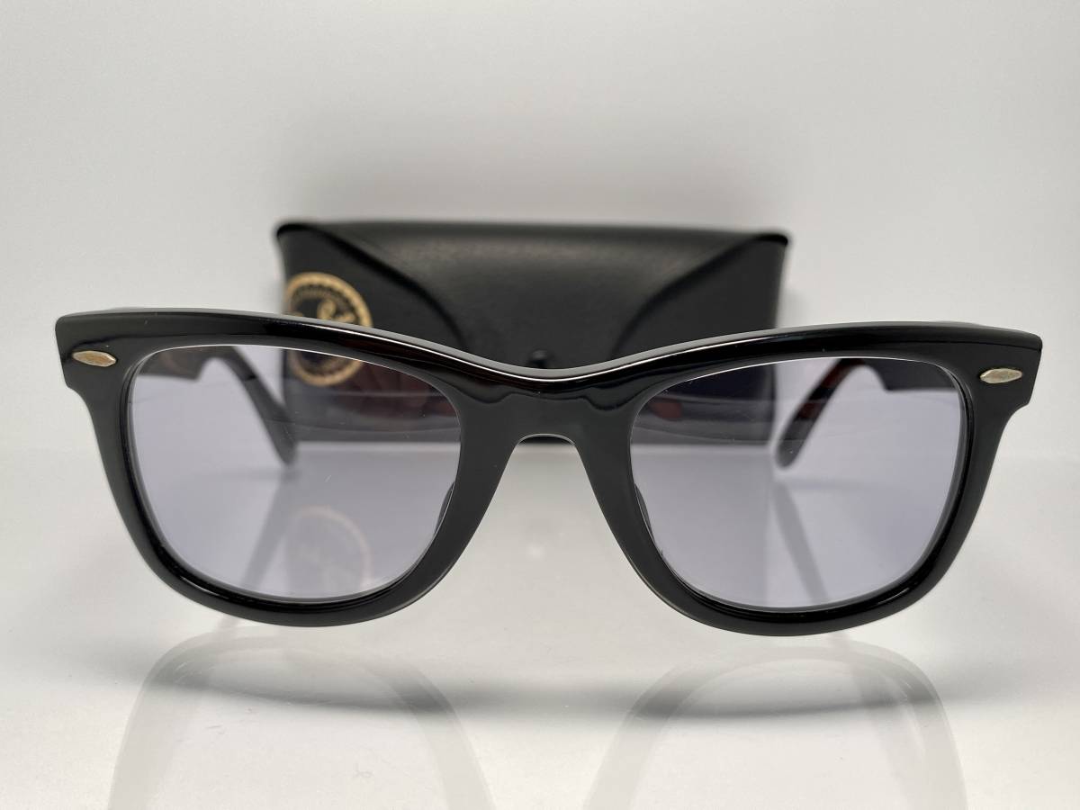 ケース付★RAY-BANレイバン WAYFARERウェイファーラー RB5121F ブラック黒/ライトグレーブルーレンズ サングラス朝倉未来 アジア仕様