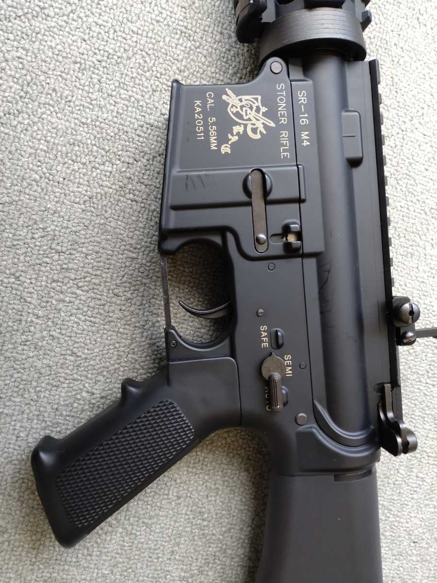 □中古品□東京マルイ電動ガンナイツSR-16 M4カービン サバゲー