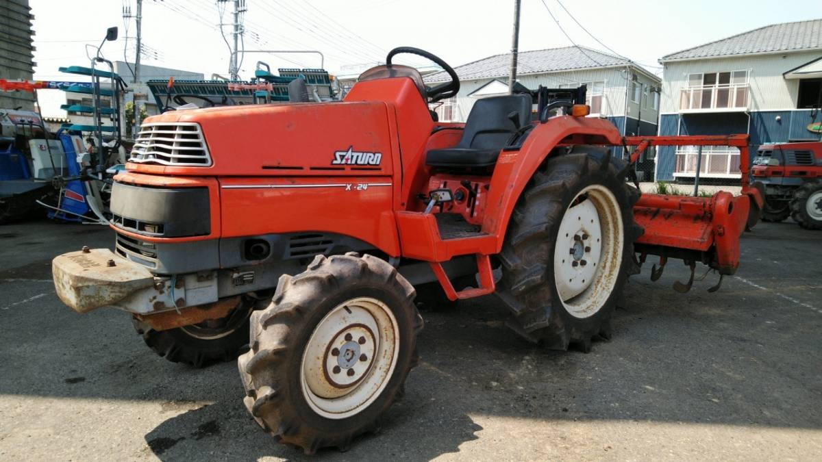 クボタ KUBOTA トラクター サターン SATURN X-24 396hour 24馬力 実働 