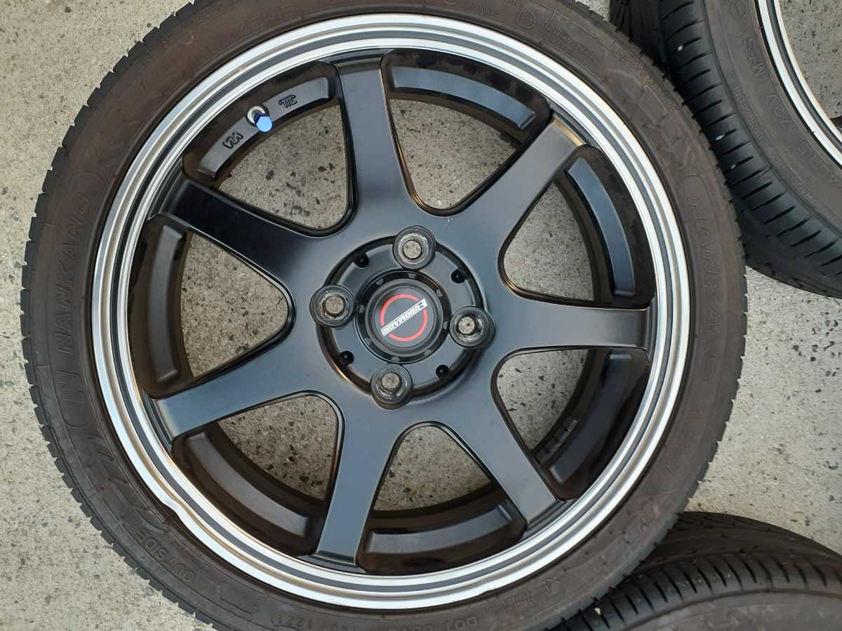 ユーロマジック ホイール 15インチ 5j+45 タイヤ 165/50R15 DURATURN