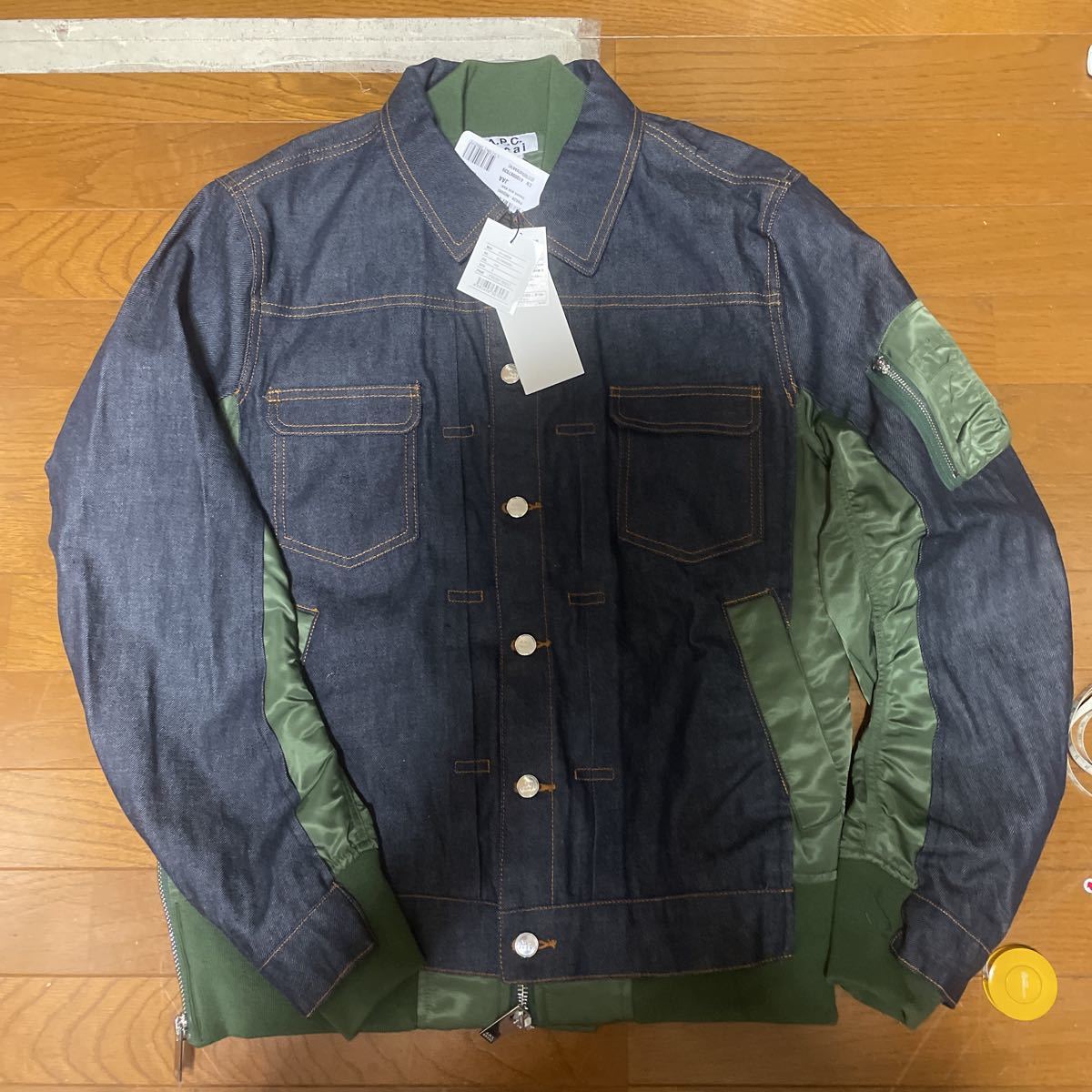MA-1 sacai デニム デニムジャケット Sacai SALE SACAI - サカイ MA 
