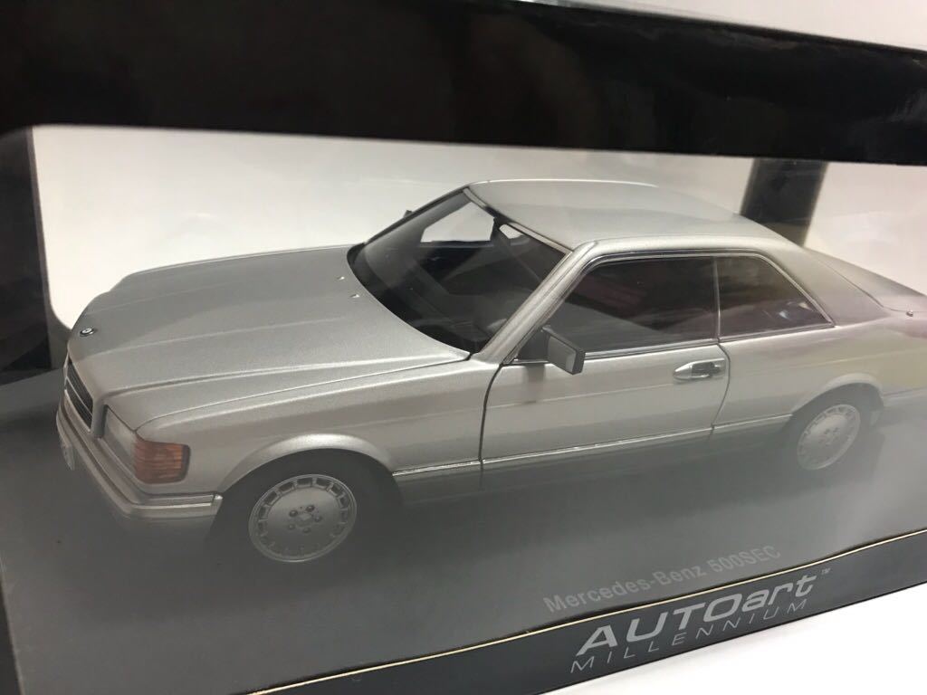 オートアート 1/18 メルセデス•ベンツ 500SEC Autoart（絶版 オート  