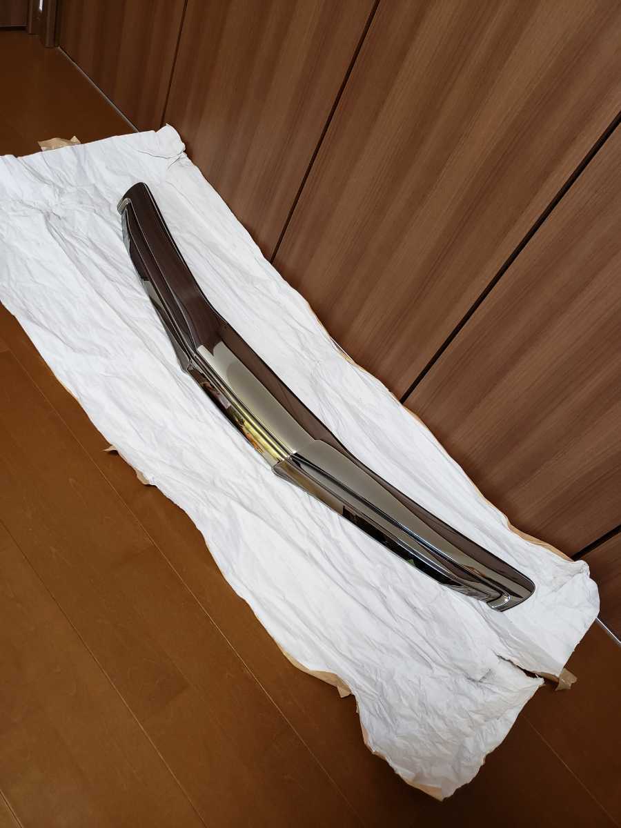 後期 アルファード 0 ボンネット フード モール トヨタ 新品 メッキ
