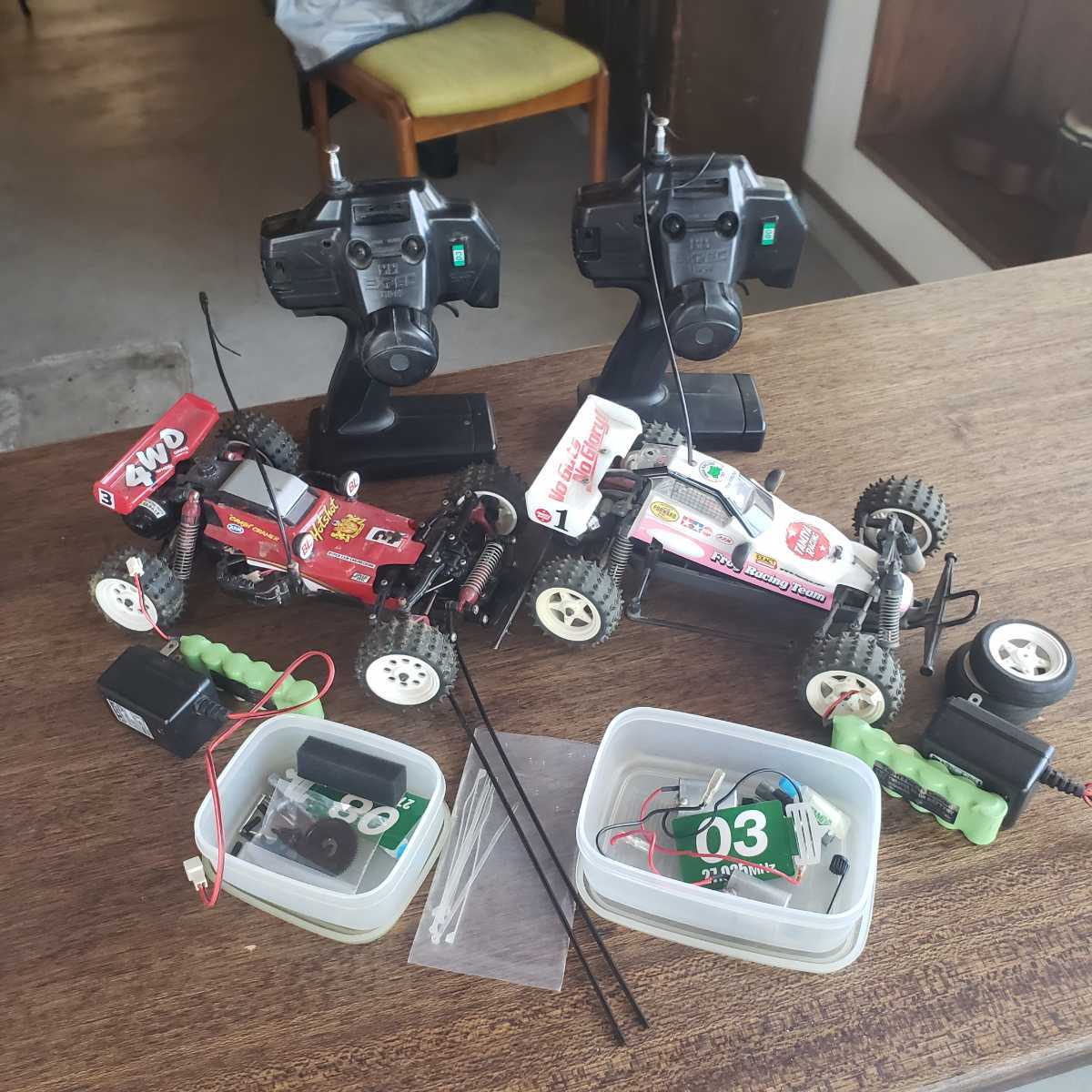 タムテックギア タミヤ マイティフロッグ RC : ホットショット 2台